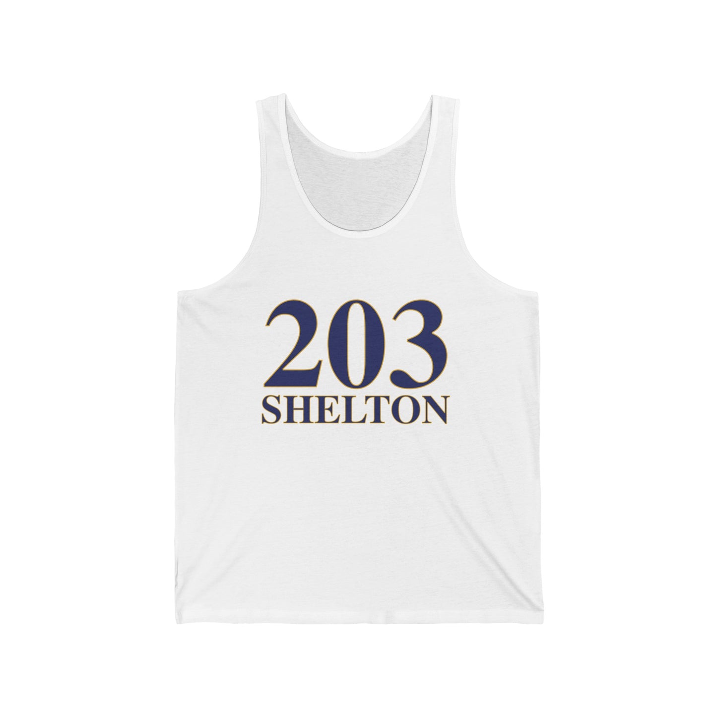 203 Shelton // Shelton CT unisex tank tops shirt // finding connecticut