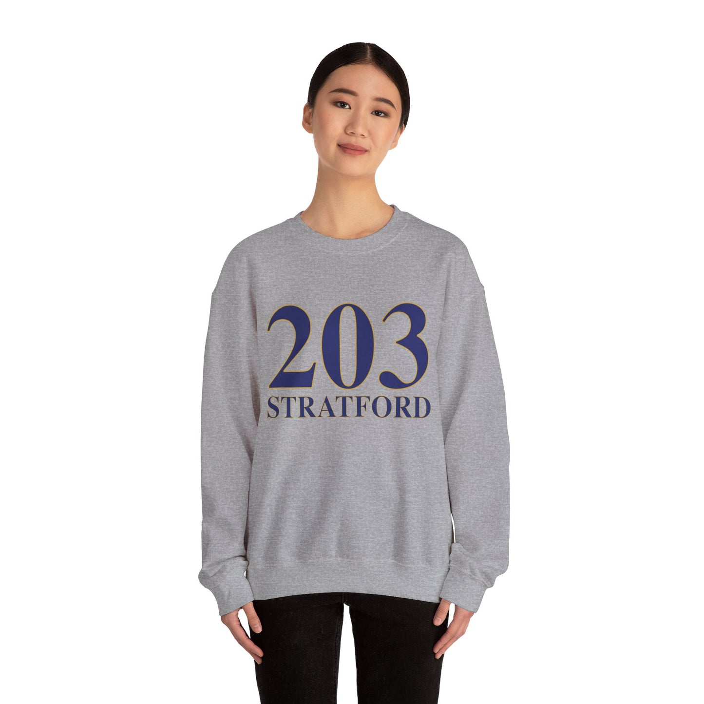 203 stratford // Stratford ct unisex sweatshirt // finding connecticut