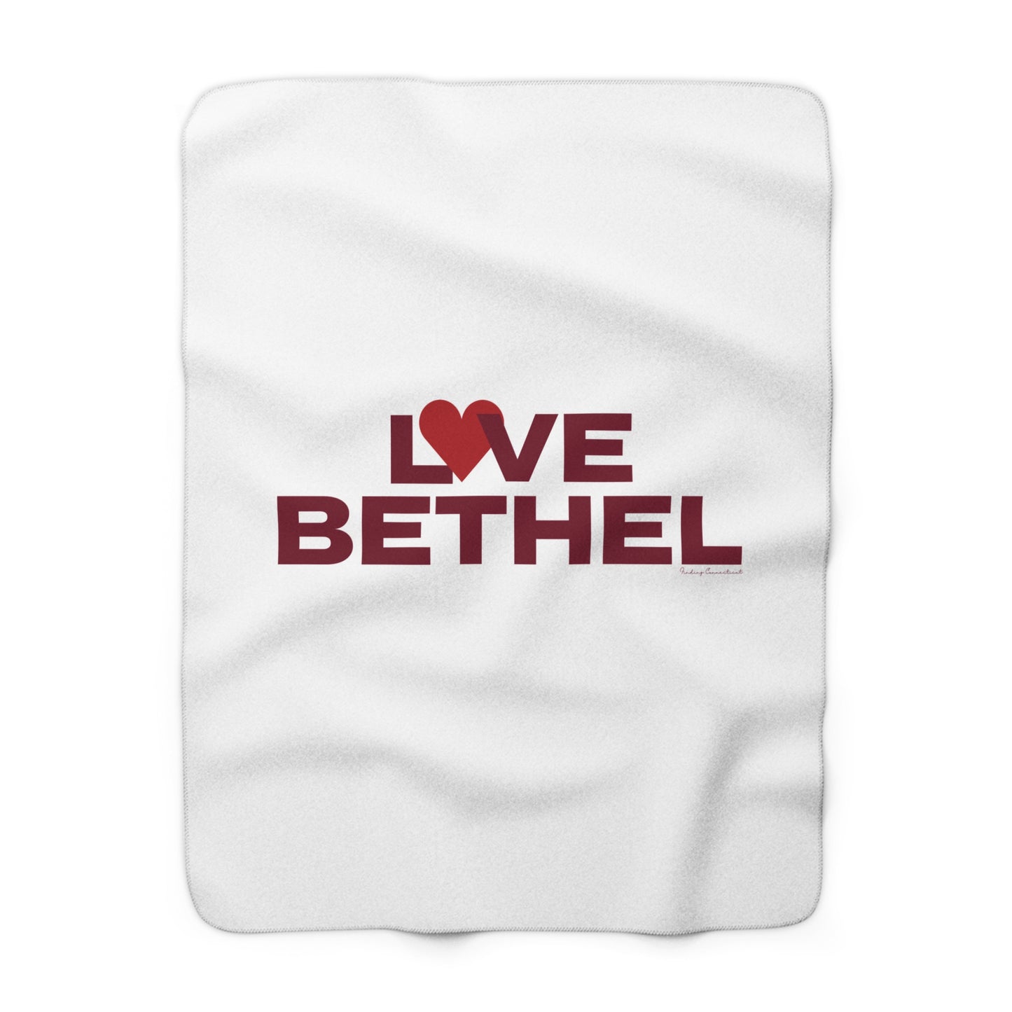 Love Bethel Sherpa Fleece Blanket