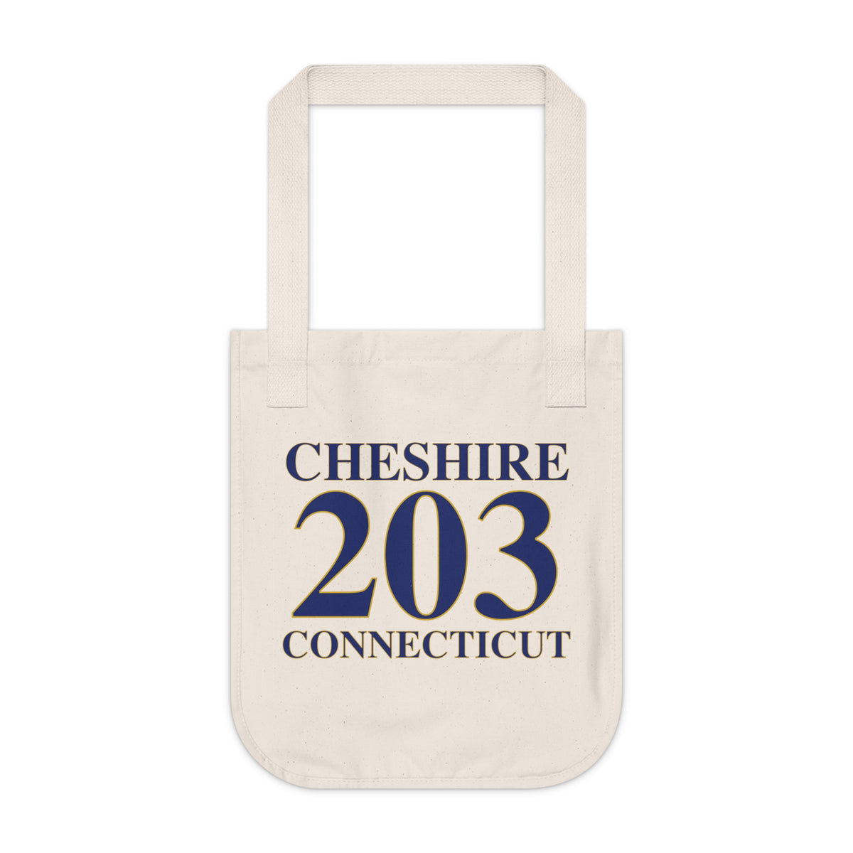 Cheshire 203 Connecticut Organic Canvas Tote Bag