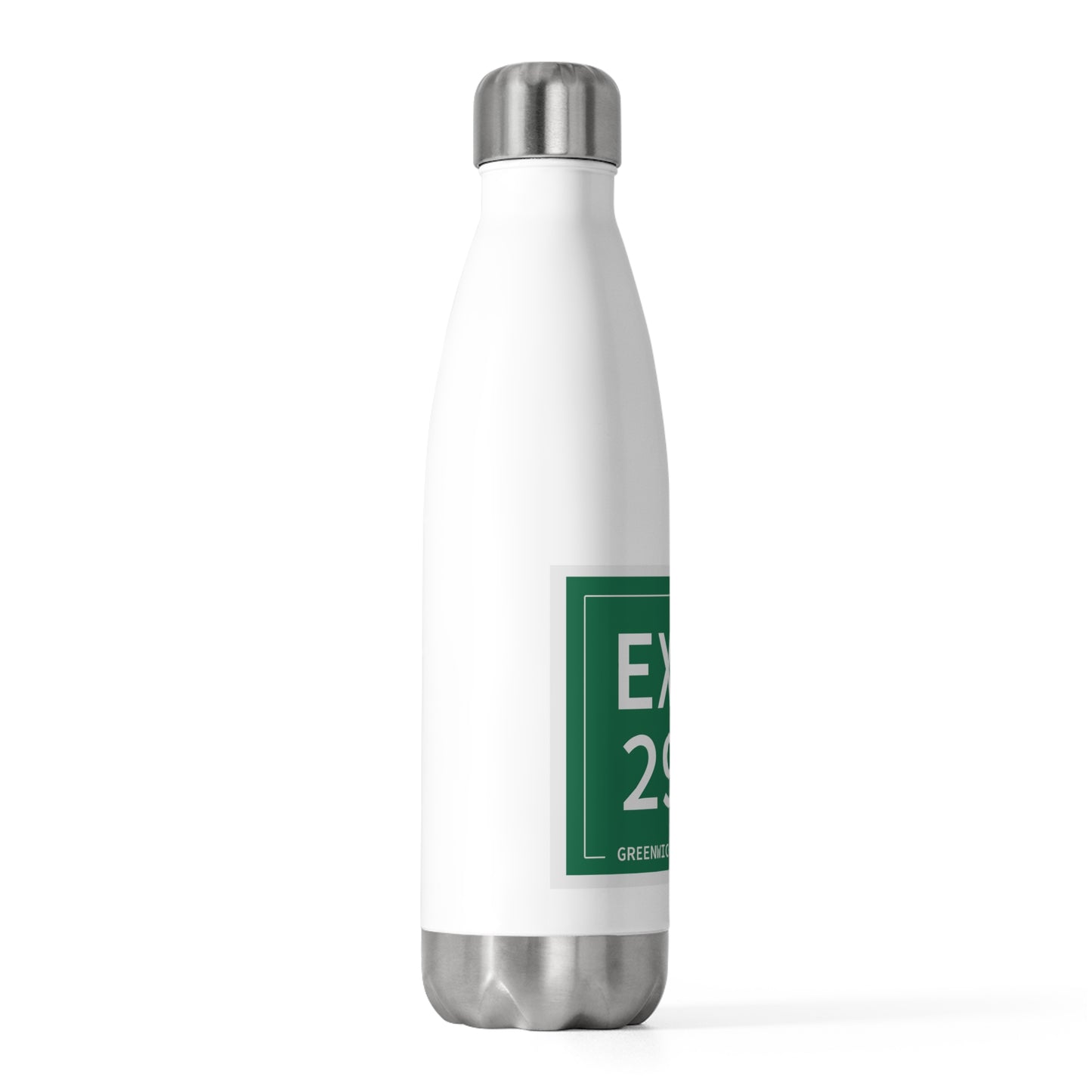 Vintage Exit 29 Merritt Parkway Sign 20oz Insulated Bottle