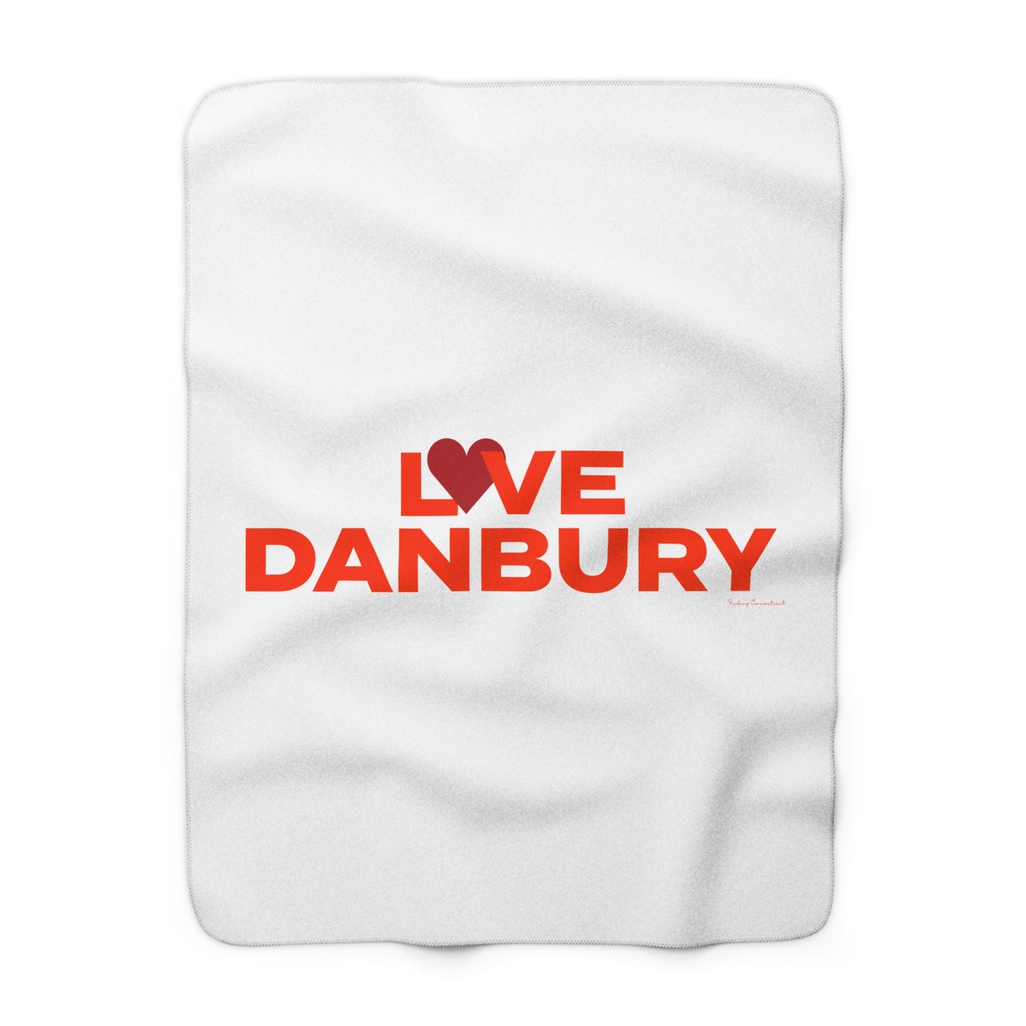 Love Danbury Sherpa Fleece Blanket