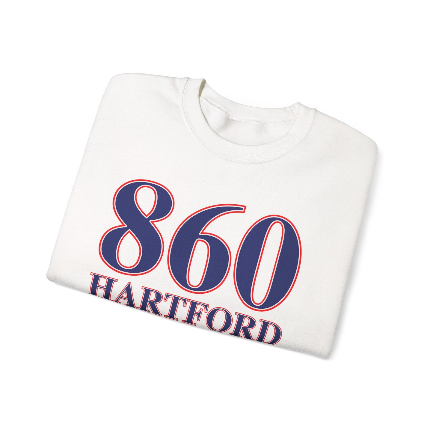 860 Hartford Red White & Blue Unisex Heavy Blend™ Crewneck Sweatshirt