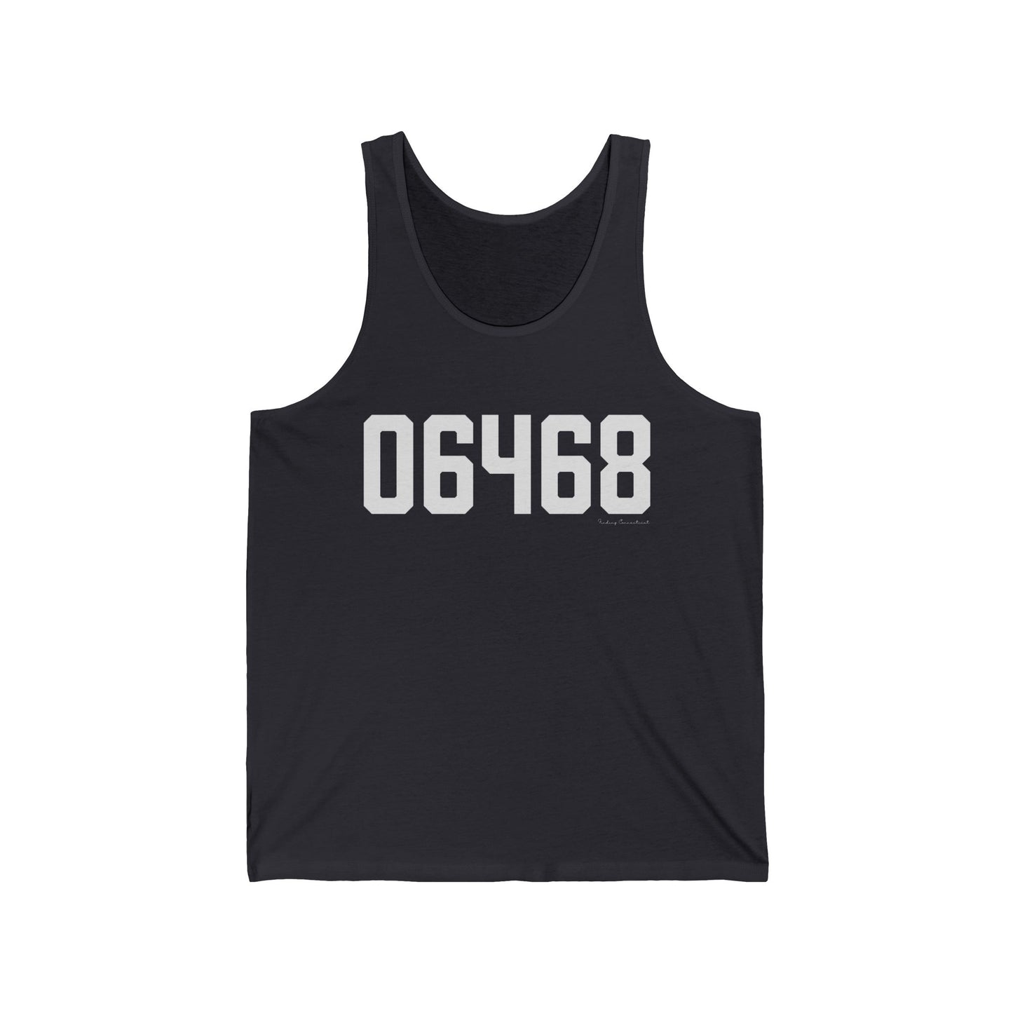 06468 Monroe Connecticut Zip Code Unisex Jersey Tank Top