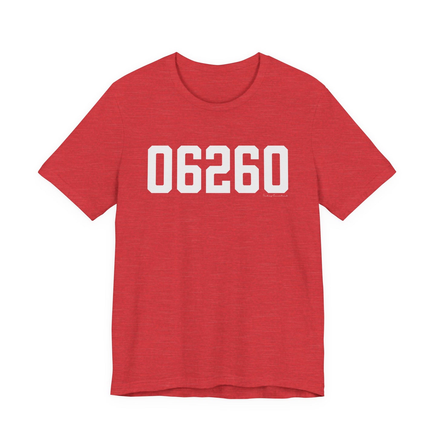 06260 Putnam CT Zip Code Unisex Jersey Short Sleeve T-Shirt