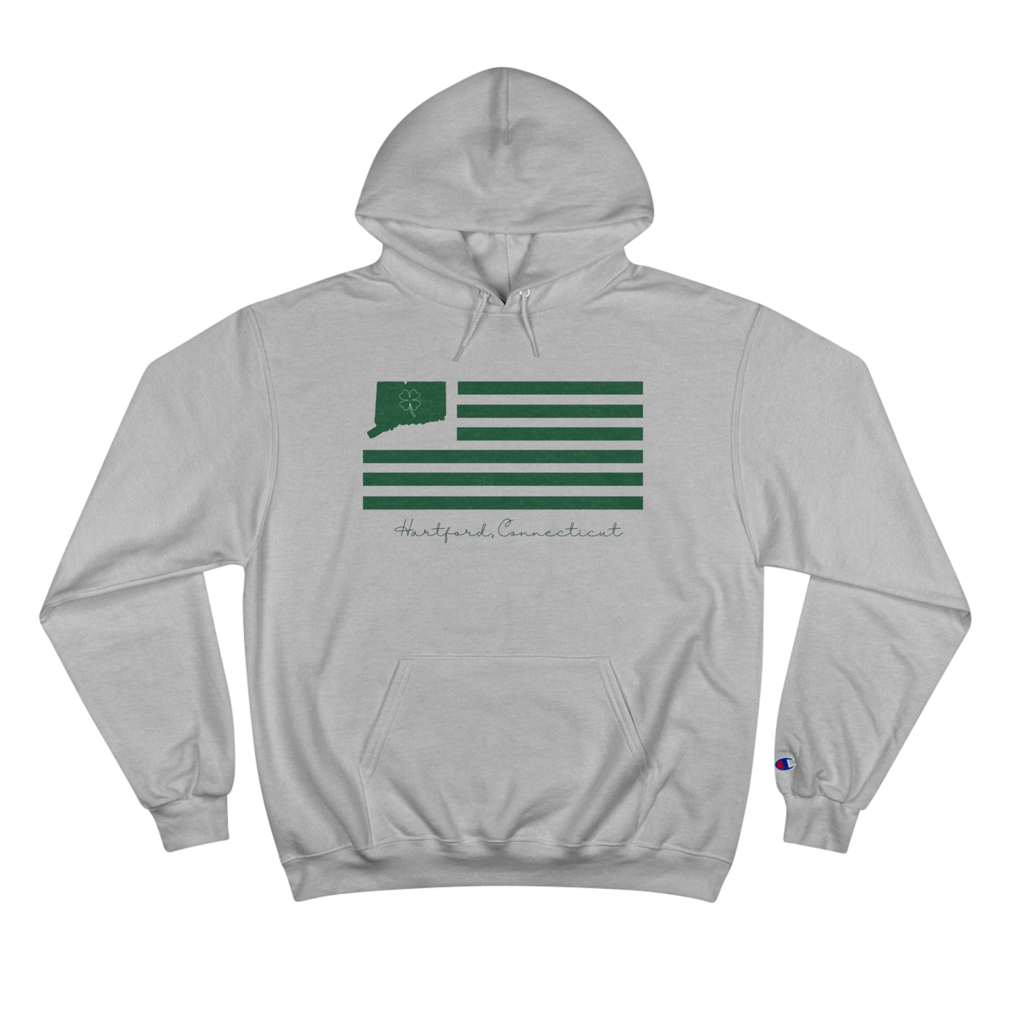 Hartford Connecticut St. Patrick’s Day Flag Champion Hoodie