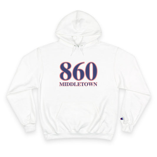 860 Middletown Red White & Blue Champion Hoodie