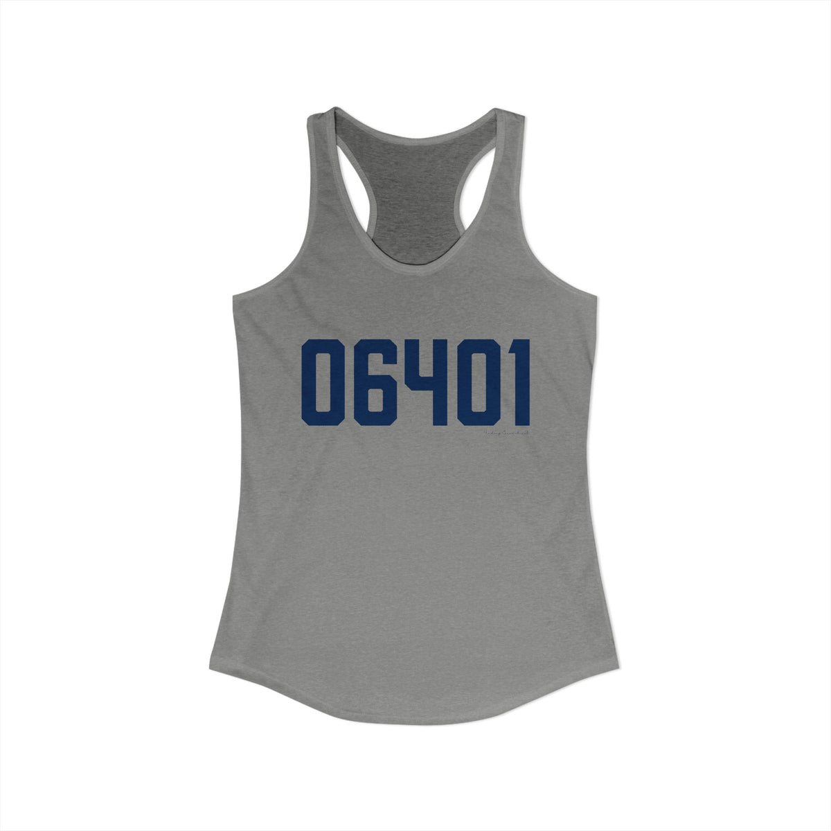 06401 Ansonia Connecticut Zip Code Women's Ideal Racerback Tank Top