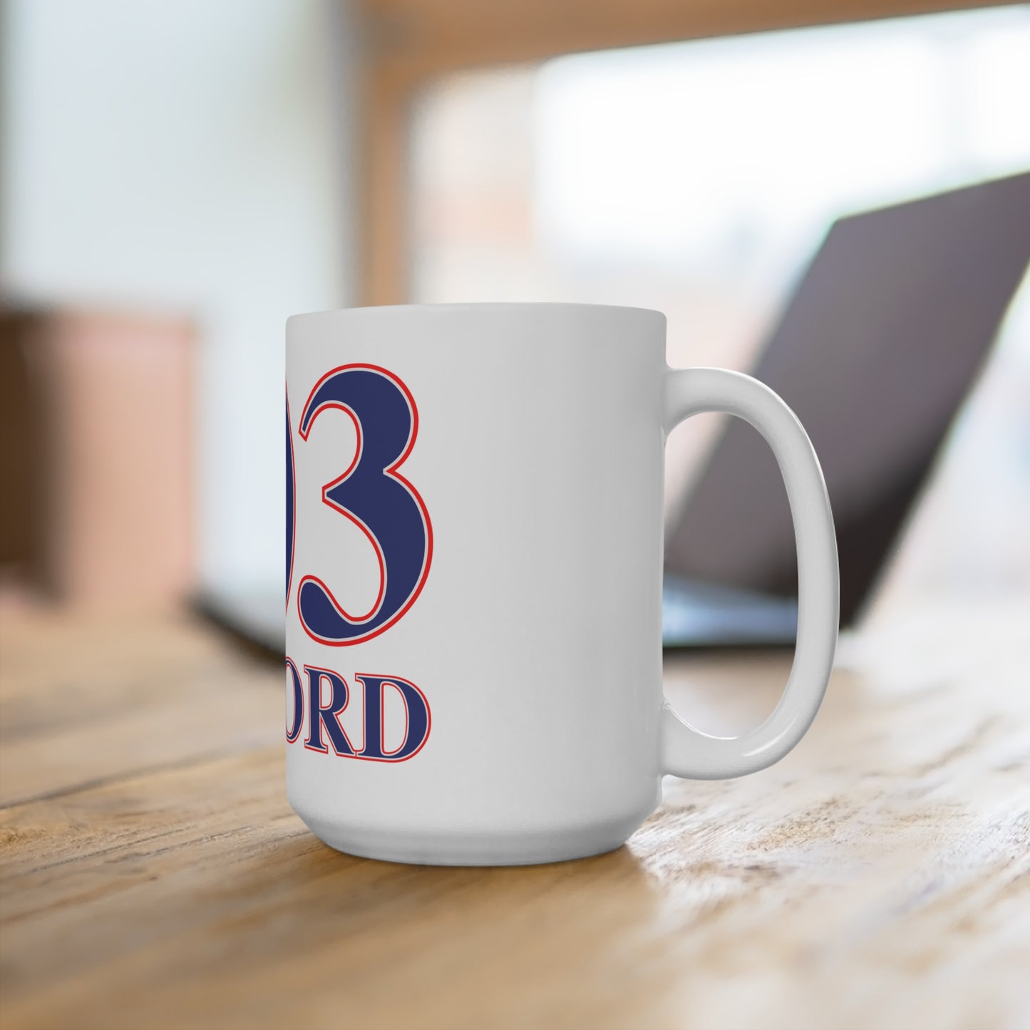 203 Milford Red White & Blue Mug 15oz