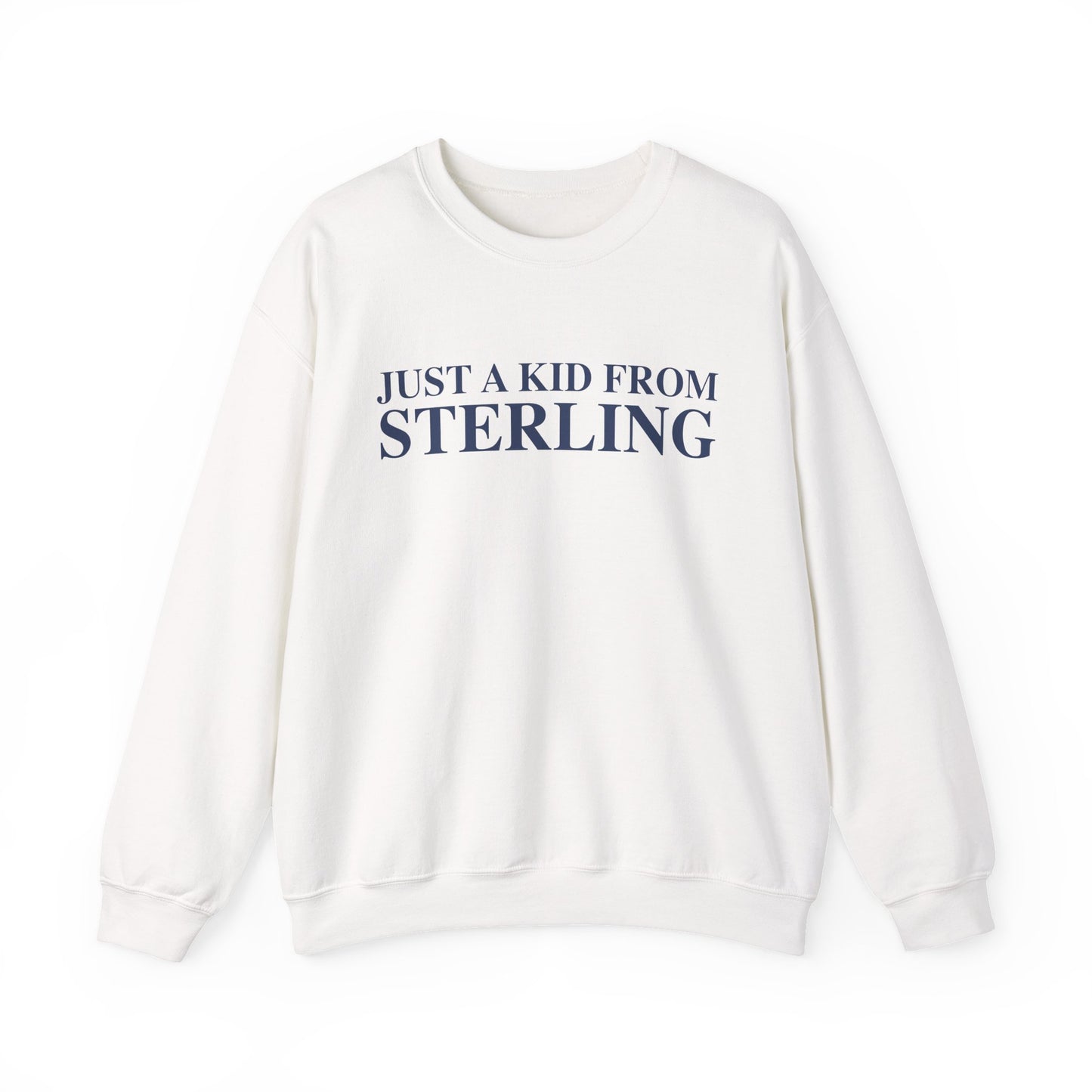 Just a kid from Sterling Unisex Heavy Blend™ Crewneck Sweatshirt
