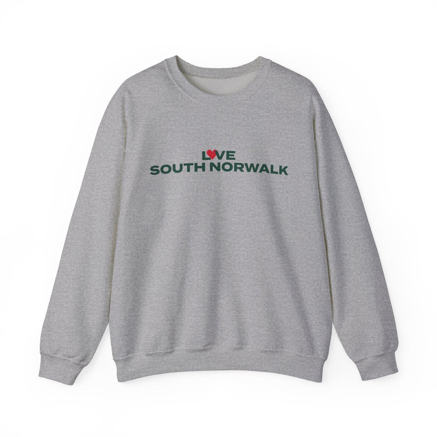 Love South Norwalk Unisex Heavy Blend™ Crewneck Sweatshirt