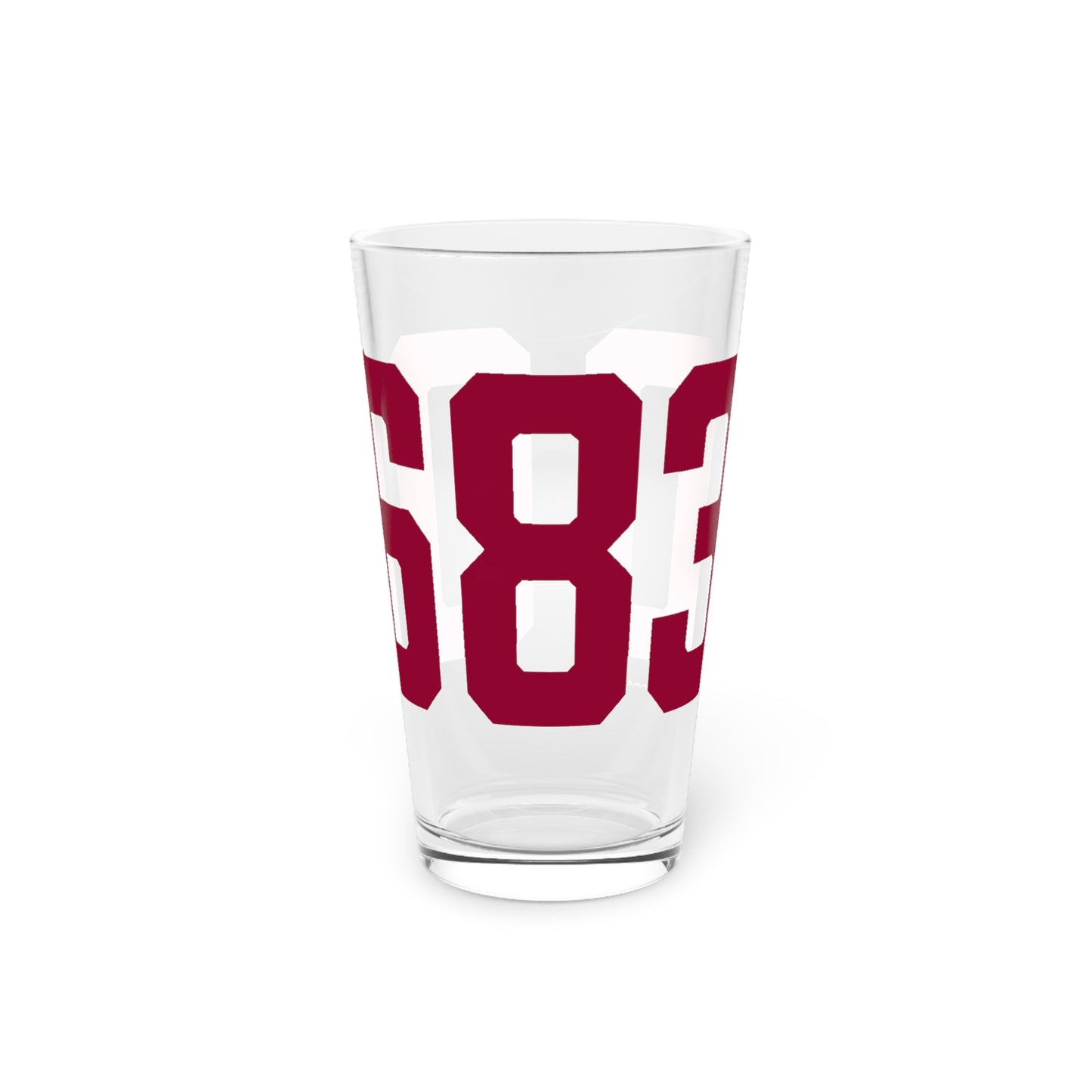 06830 - Greenwich Connecticut Zip Code Pint Glass, 16oz