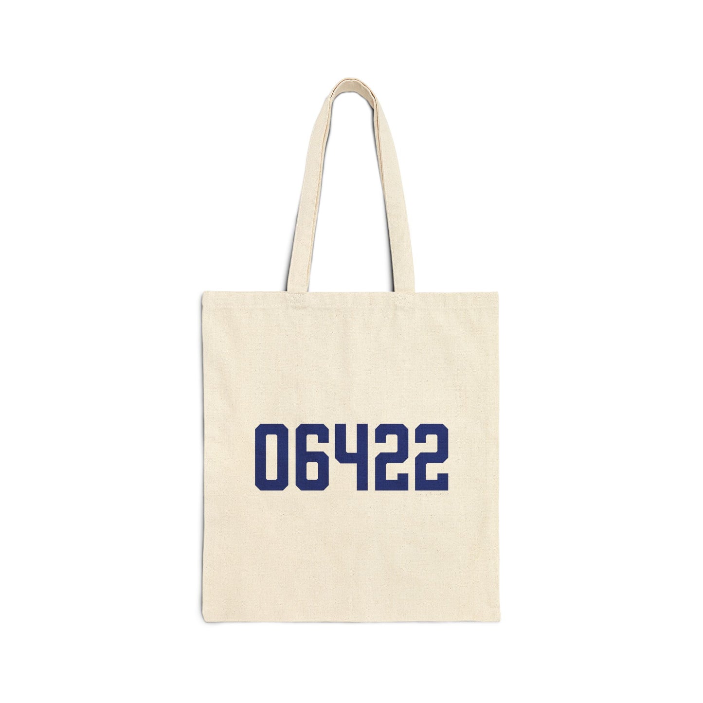 06422 Durham Connecticut Zip Code Cotton Canvas Tote Bag