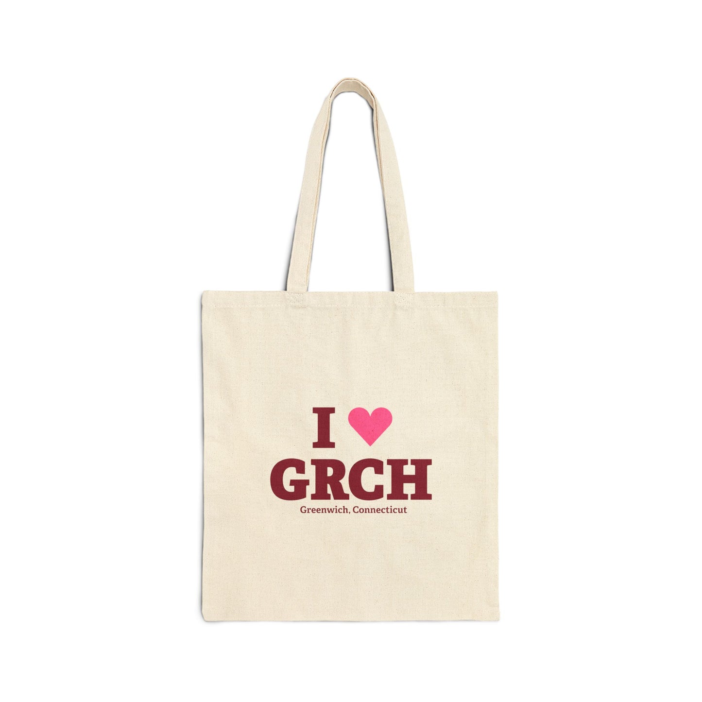 I Heart GRCH Cotton Canvas Tote Bag