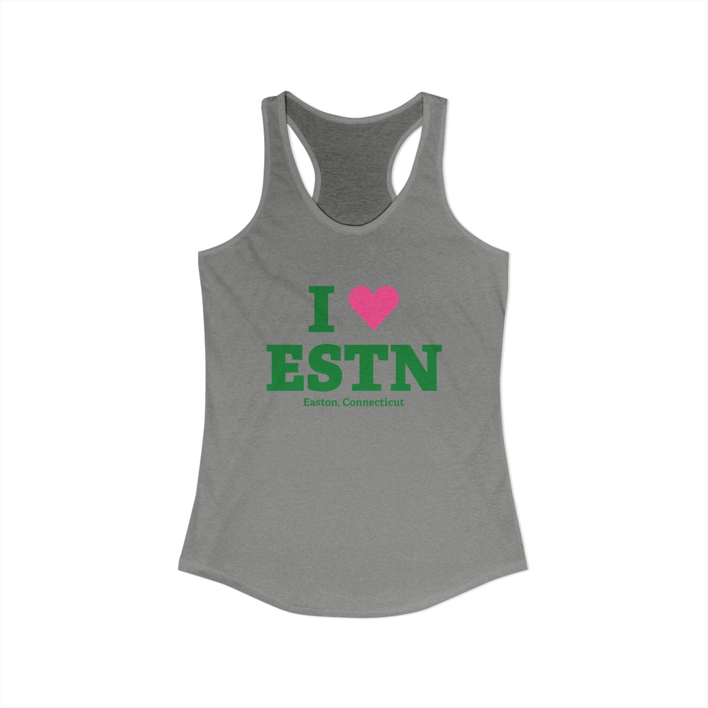 I Heart ESTN Women's Ideal Racerback Tank Top