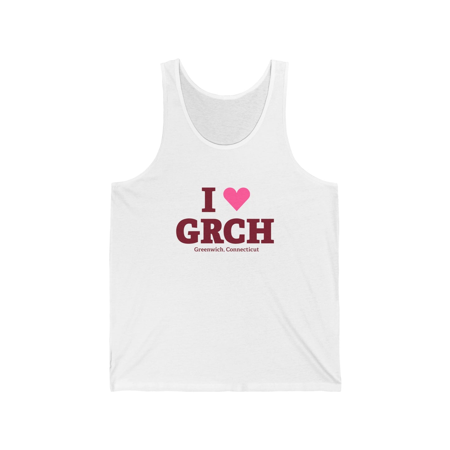 I Heart GRCH Unisex Jersey Tank Top