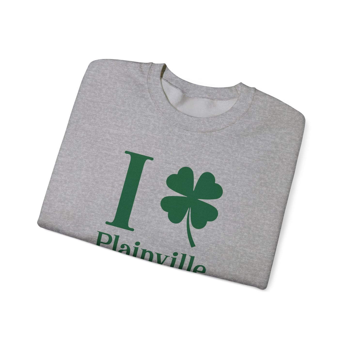 I Clover Plainville Unisex Heavy Blend™ Crewneck Sweatshirt