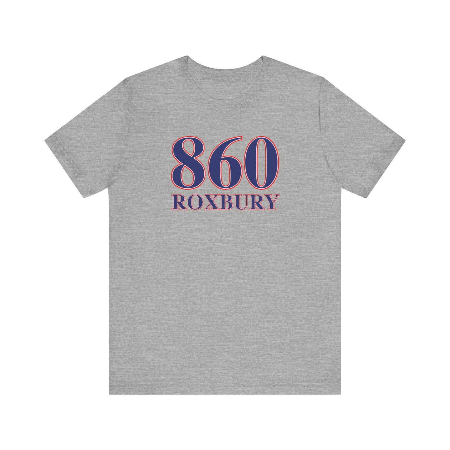 860 Roxbury Red White & Blue Unisex Jersey Short Sleeve T-Shirt