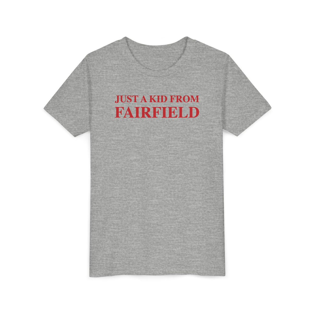 Just a kid from Fairfield Youth Short Sleeve T-Shirt