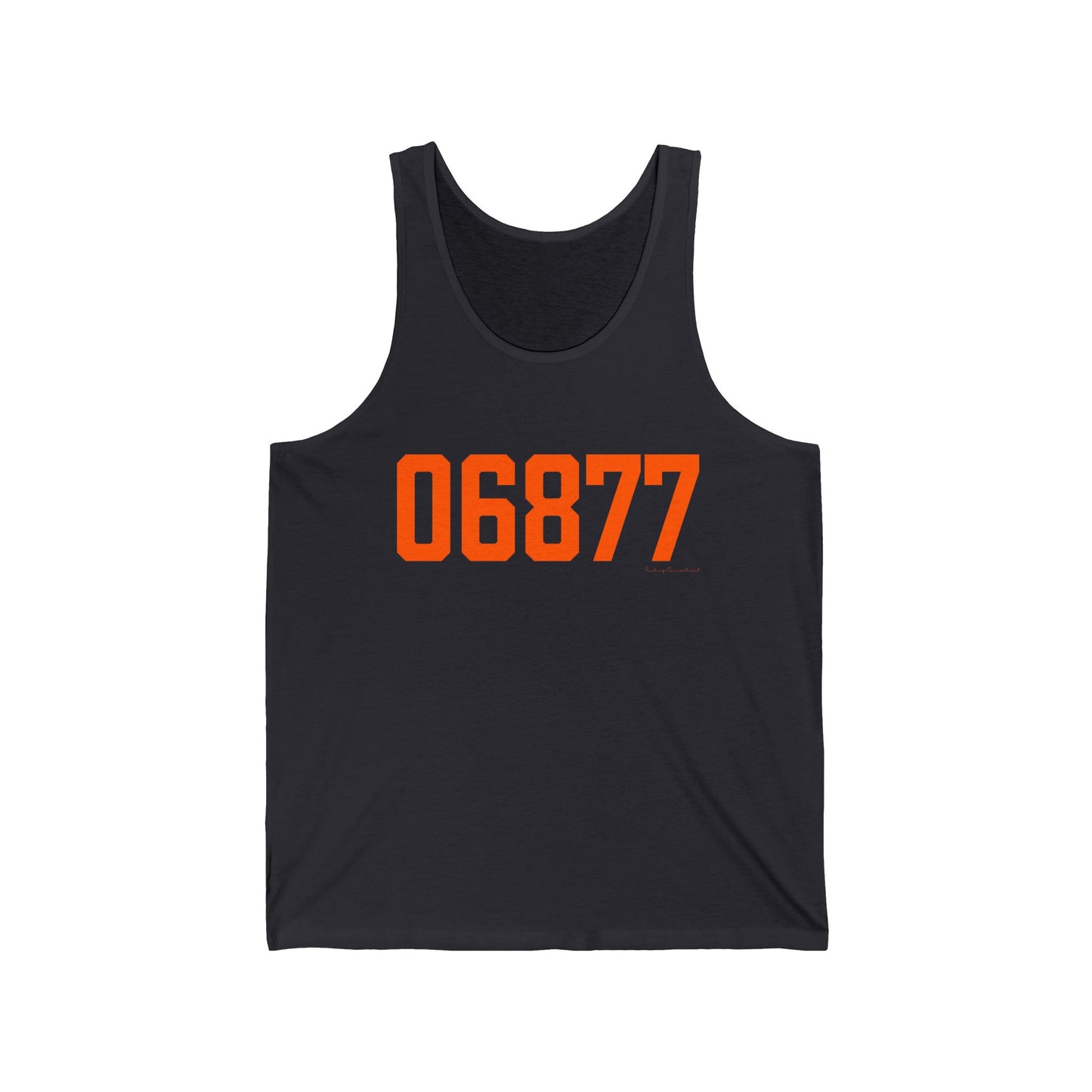 06877 Ridgefield Connecticut Zip Code Unisex Jersey Tank Top