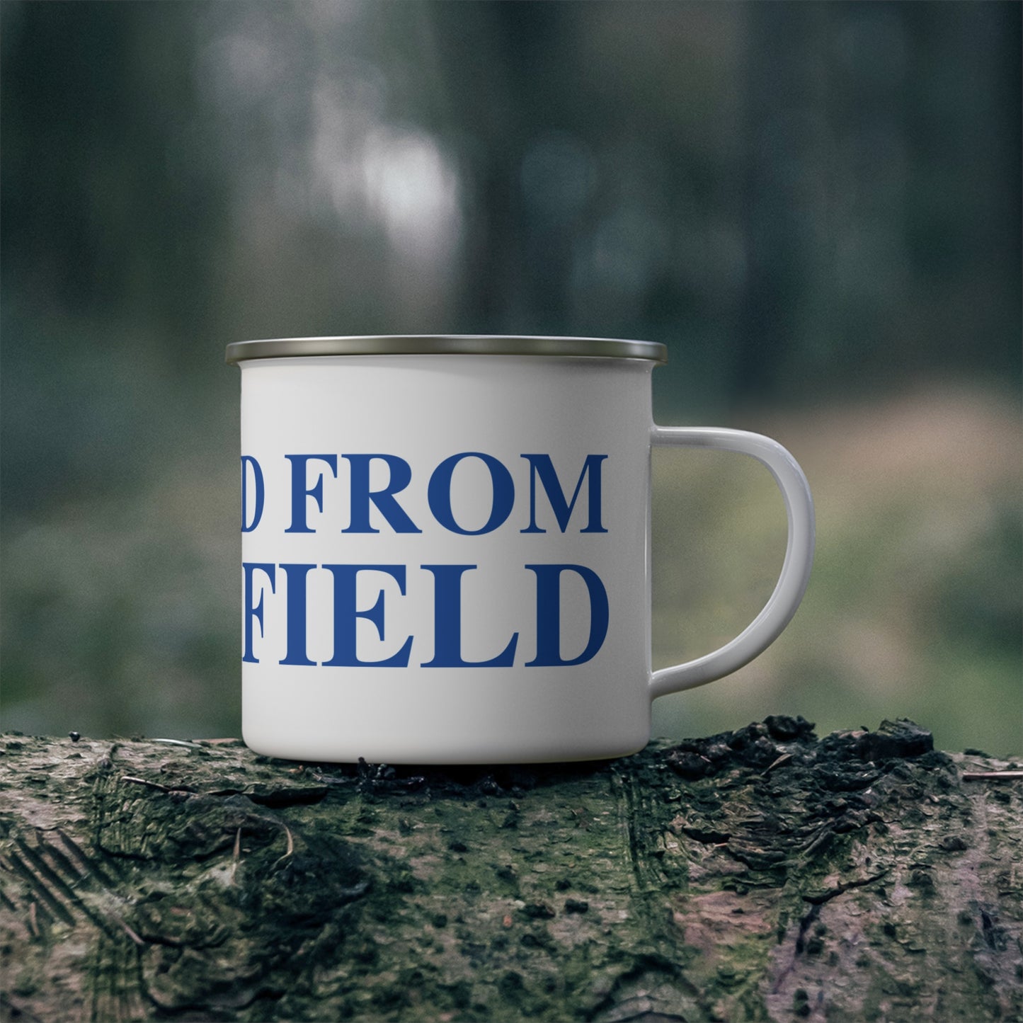 Just a kid from Brookfield Enamel Camping Mug