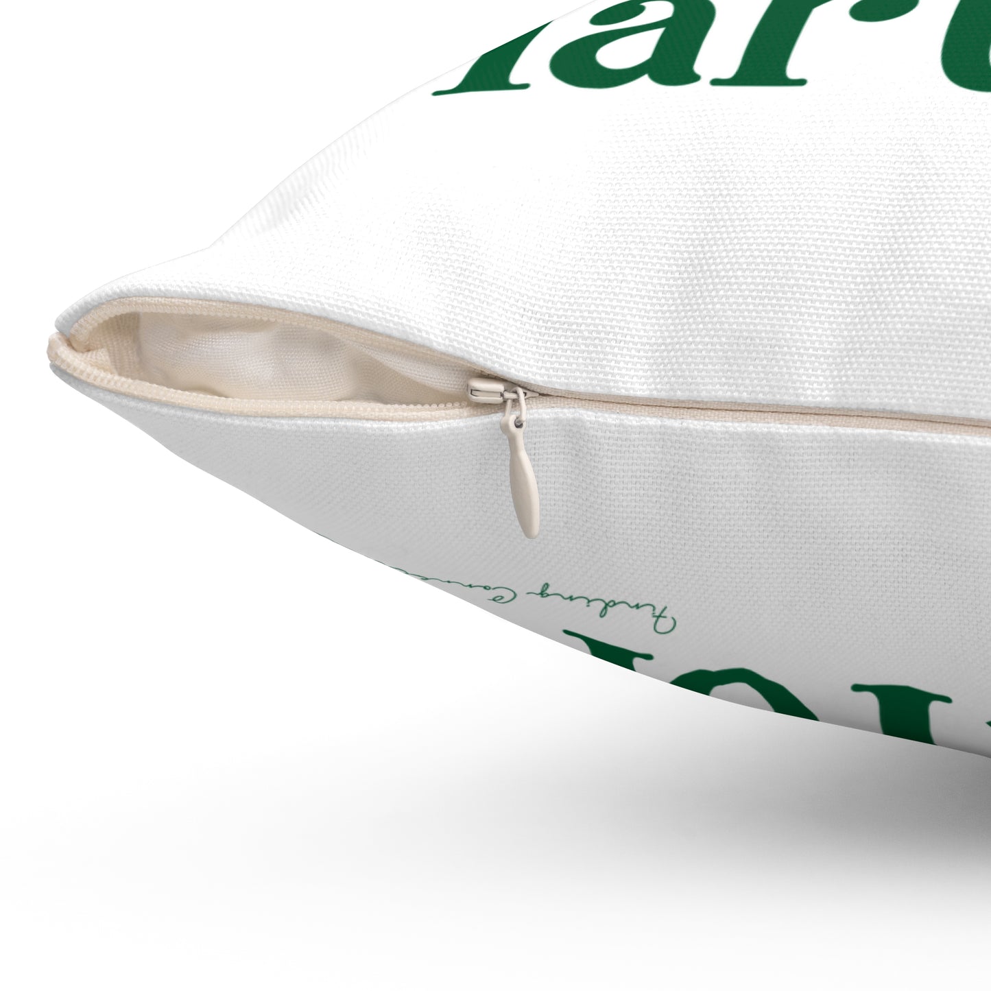 I Clover Hartford Spun Polyester Square Pillow