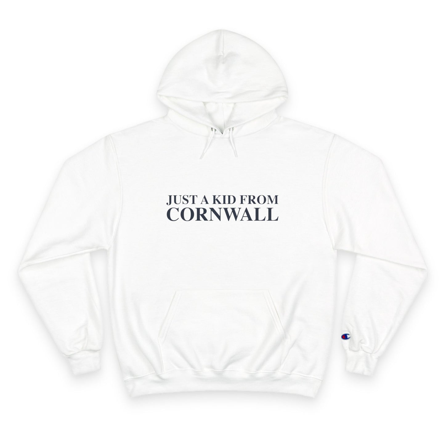 Just a kid from Cornwall Champion Hoodie