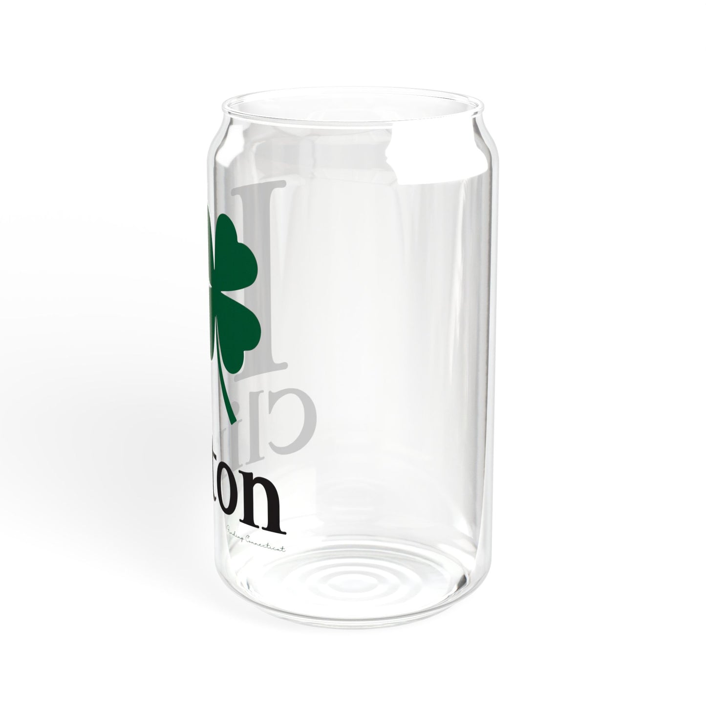 I Clover Clinton Sipper Glass, 16oz