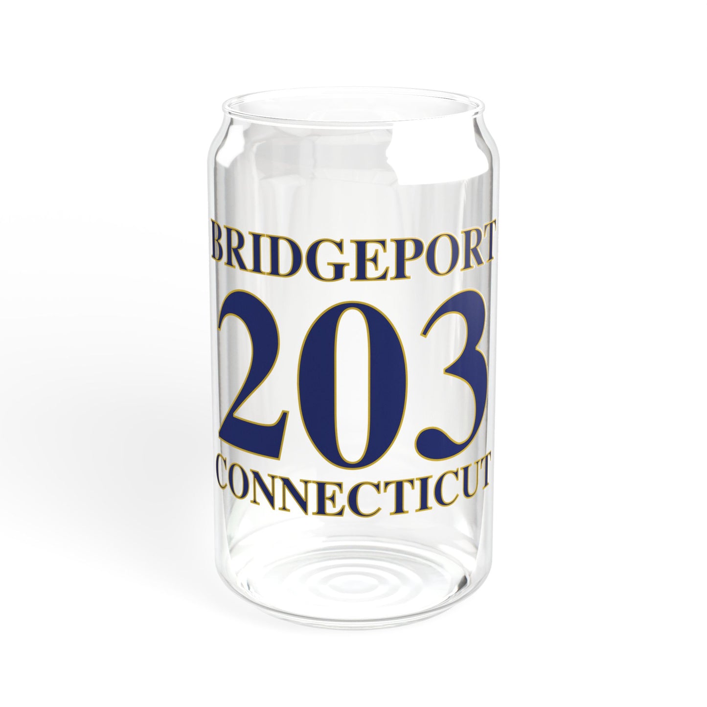 Bridgeport 203 Connecticut Sipper Glass, 16oz