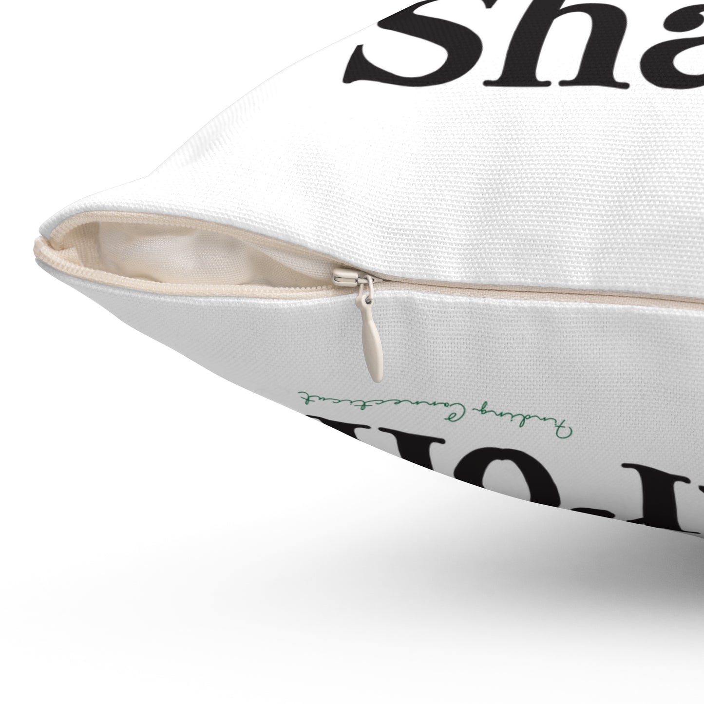 I Clover Sharon Spun Polyester Square Pillow