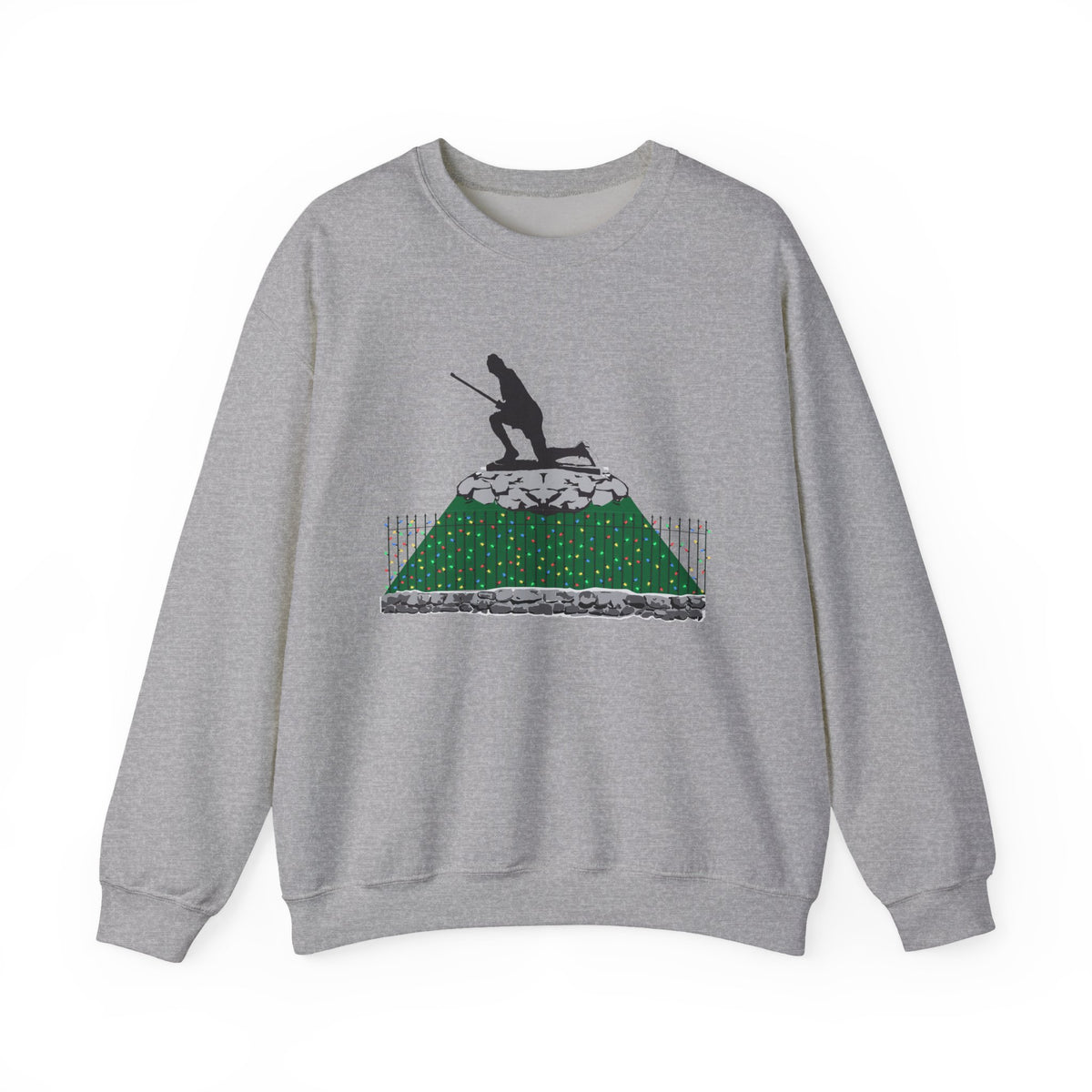 Minuteman Holiday Lights Unisex Heavy Blend™ Crewneck Sweatshirt