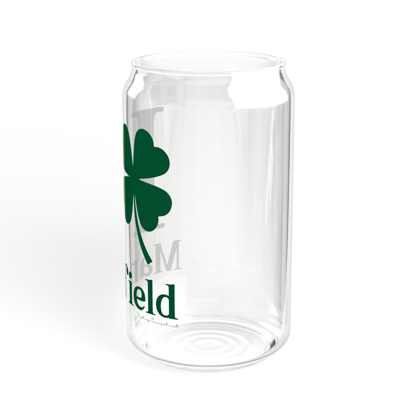 I Clover Mansfield Sipper Glass, 16oz