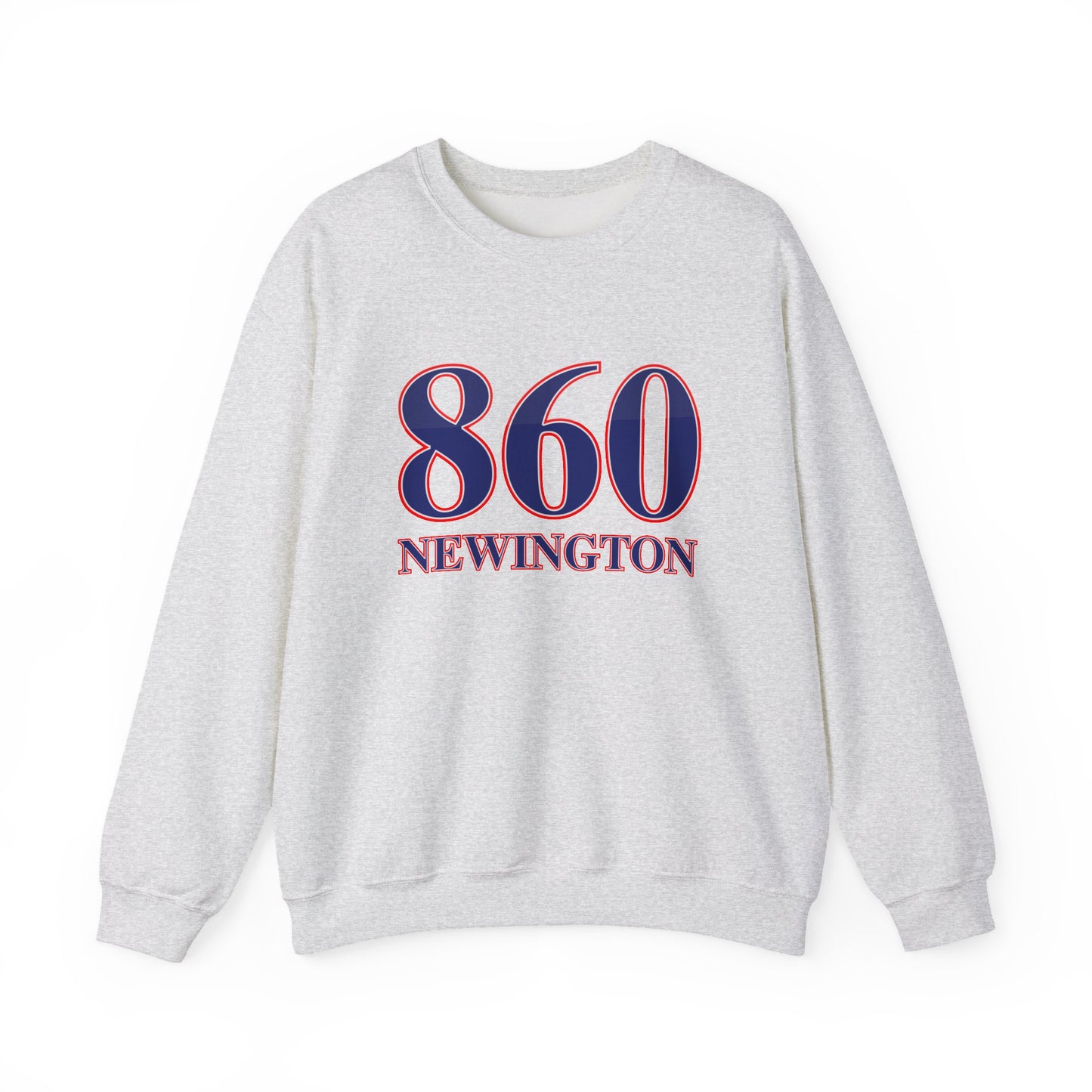 860 Newington Red, White & Blue Unisex Heavy Blend™ Crewneck Sweatshirt