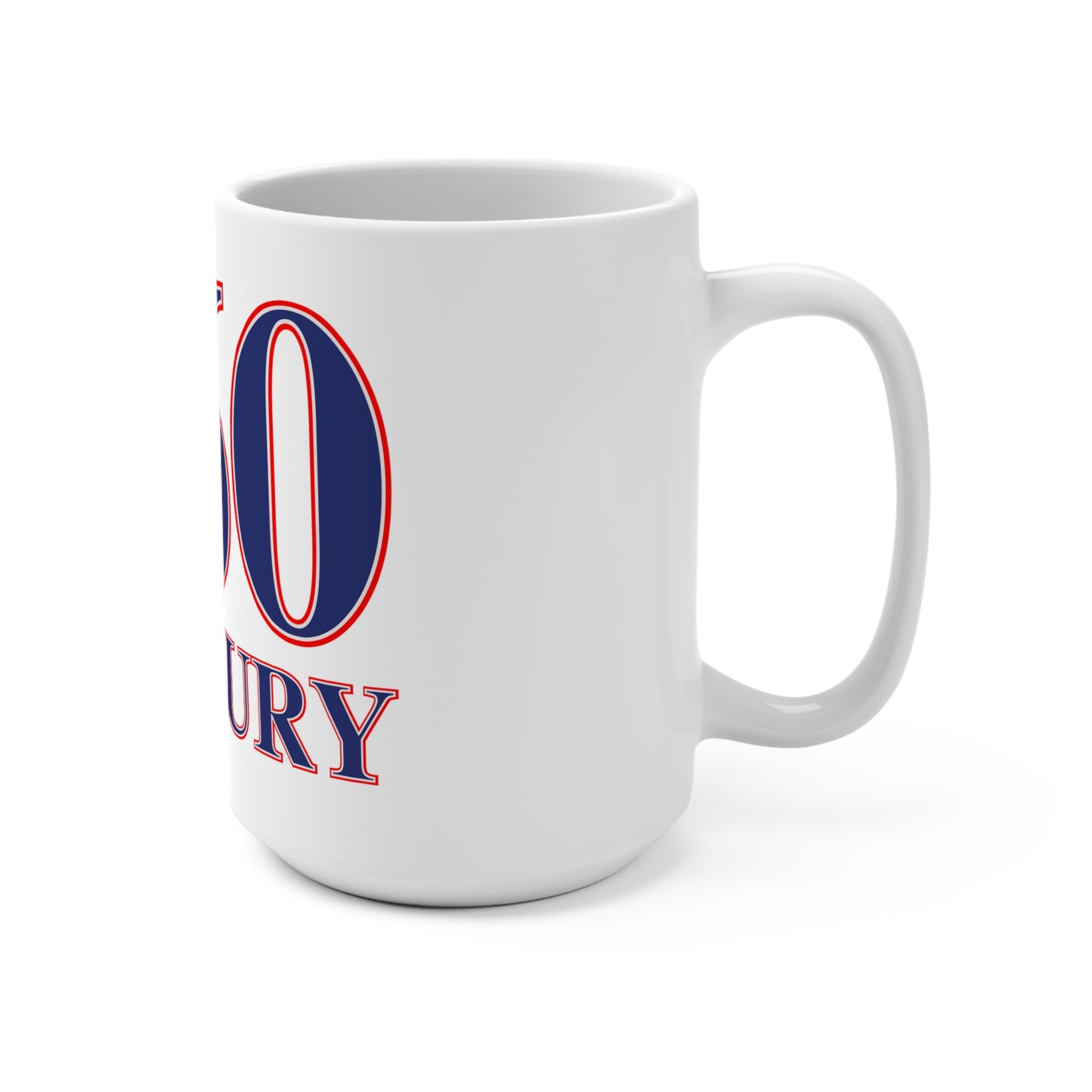 860 Roxbury Red White & Blue Mug 15oz