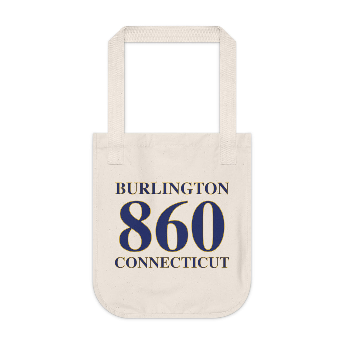 Burlington 860 Connecticut Organic Canvas Tote Bag