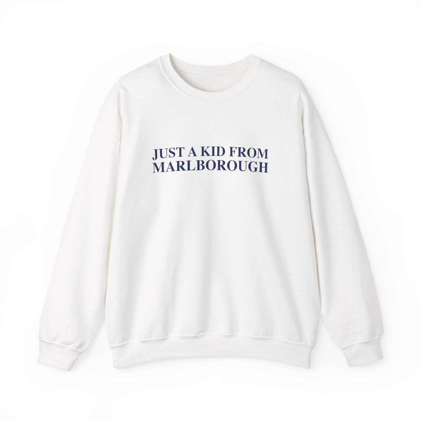 Just a kid from Marlborough Unisex Heavy Blend™ Crewneck Sweatshirt