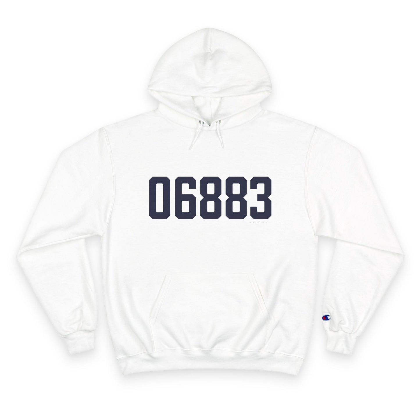 06883 Weston Connecticut Zip Code Champion Hoodie Sweatshirts