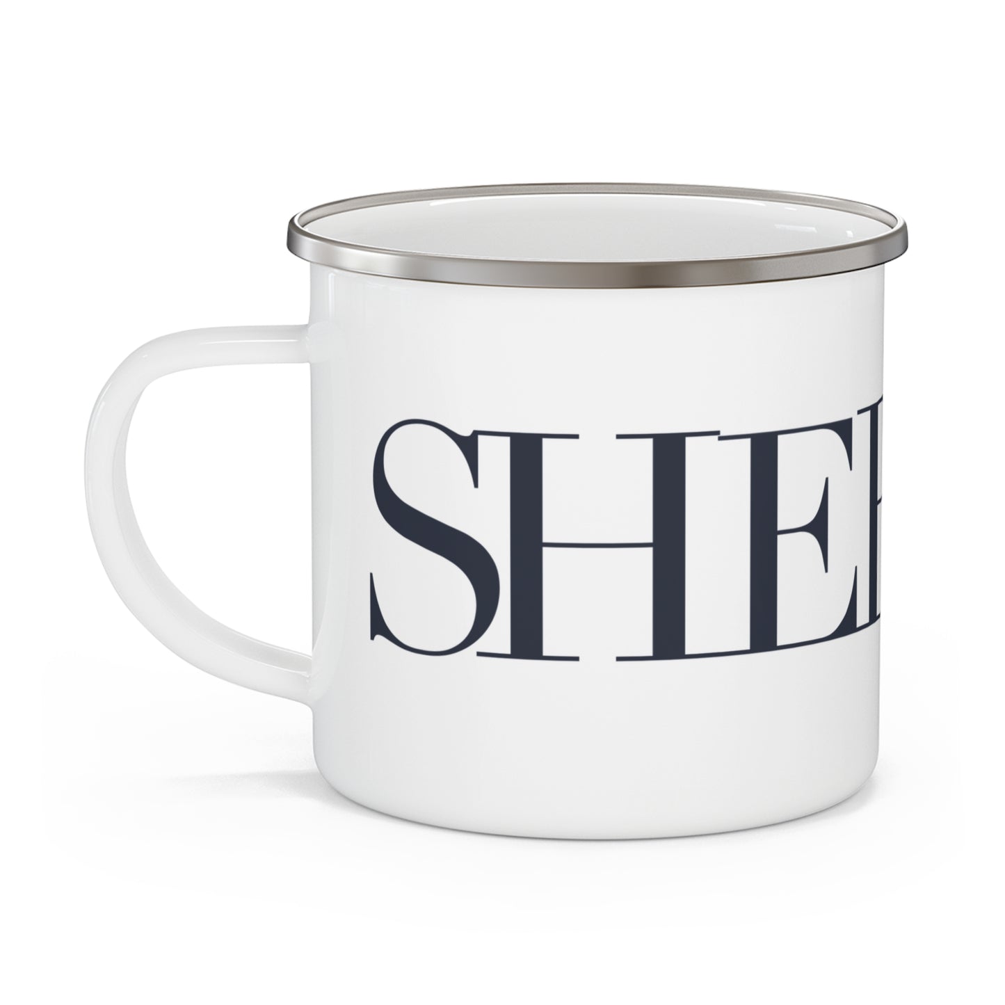 41 Tilt Sherman Enamel Camping Mug