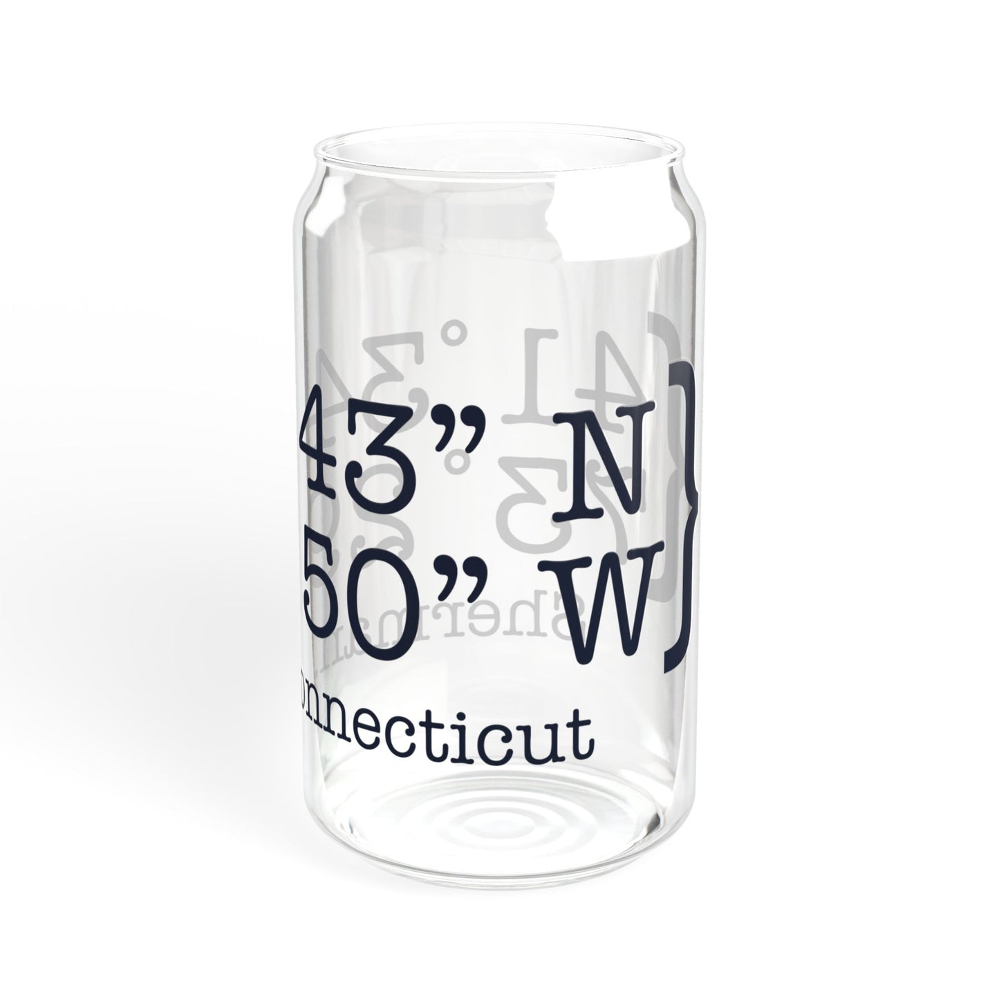 Sherman Coordinates Sipper Glass, 16oz