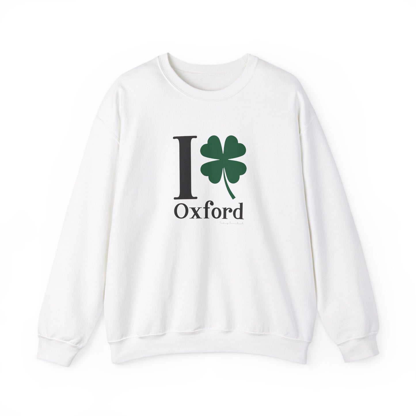 I Clover Oxford Unisex Heavy Blend™ Crewneck Sweatshirt