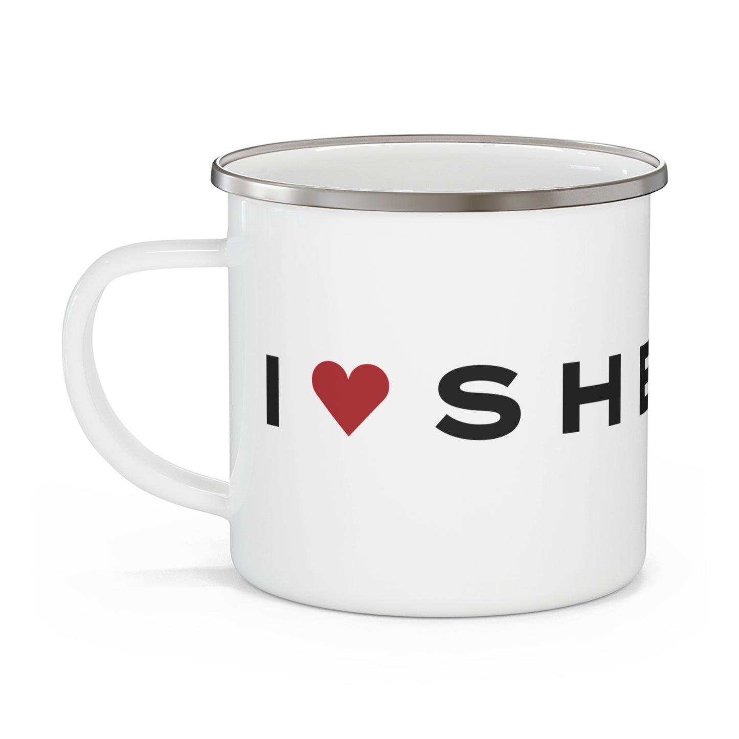 Sherman Vision Enamel Camping Mug