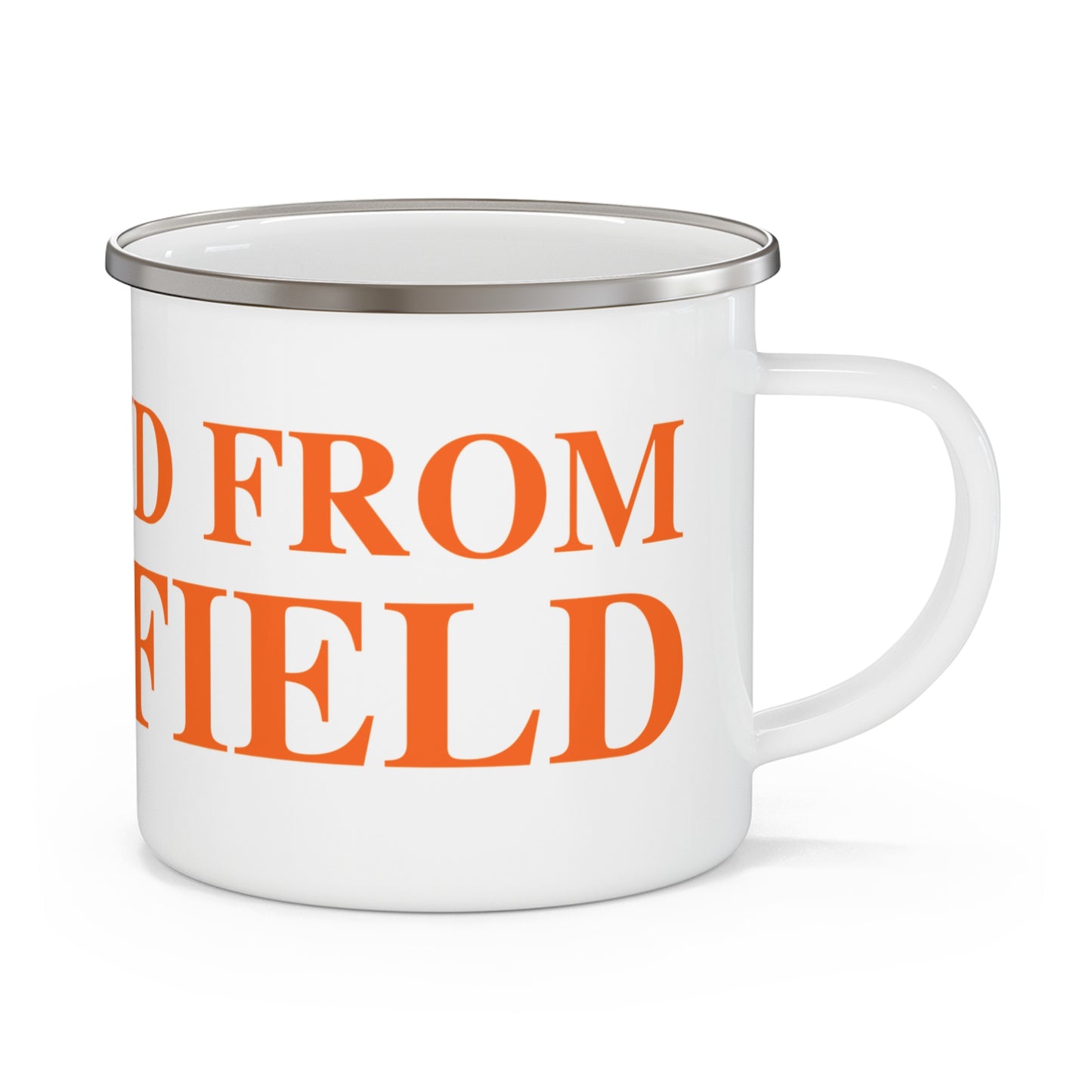 Just a kid from Ridgefield Enamel Camping Mug