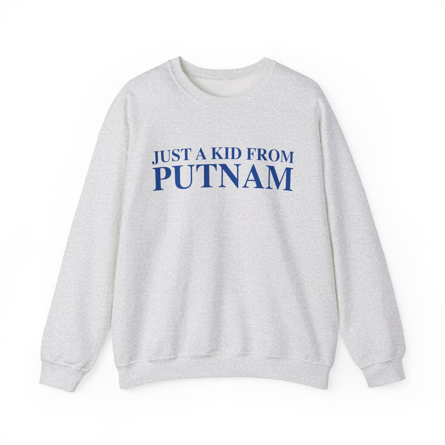 Just a kid from Putnam Unisex Heavy Blend™ Crewneck Sweatshirt