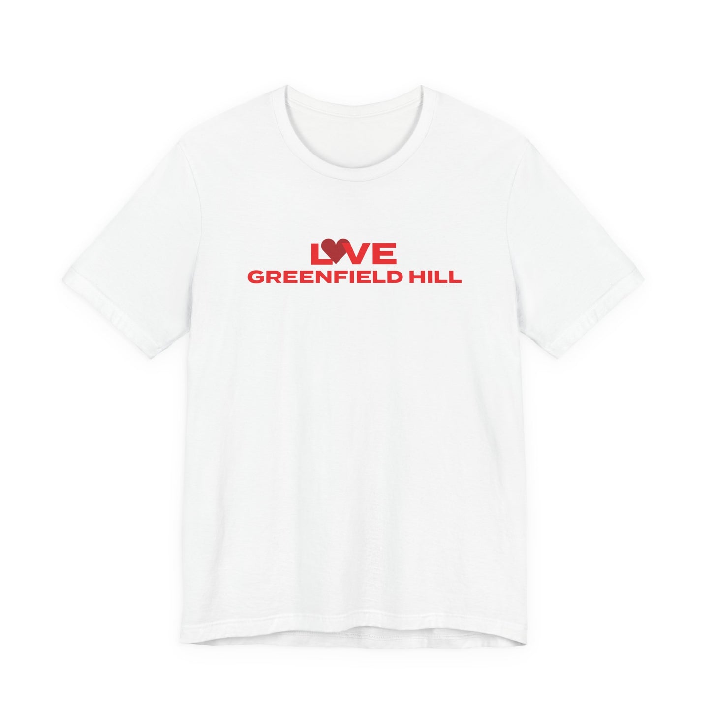 Love Greenfield Hill Unisex Jersey Short Sleeve T-Shirt