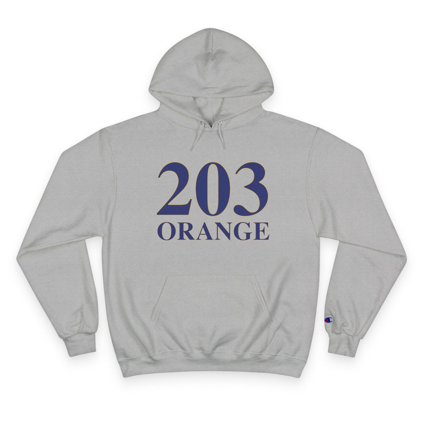 203 Orange Champion Hoodie