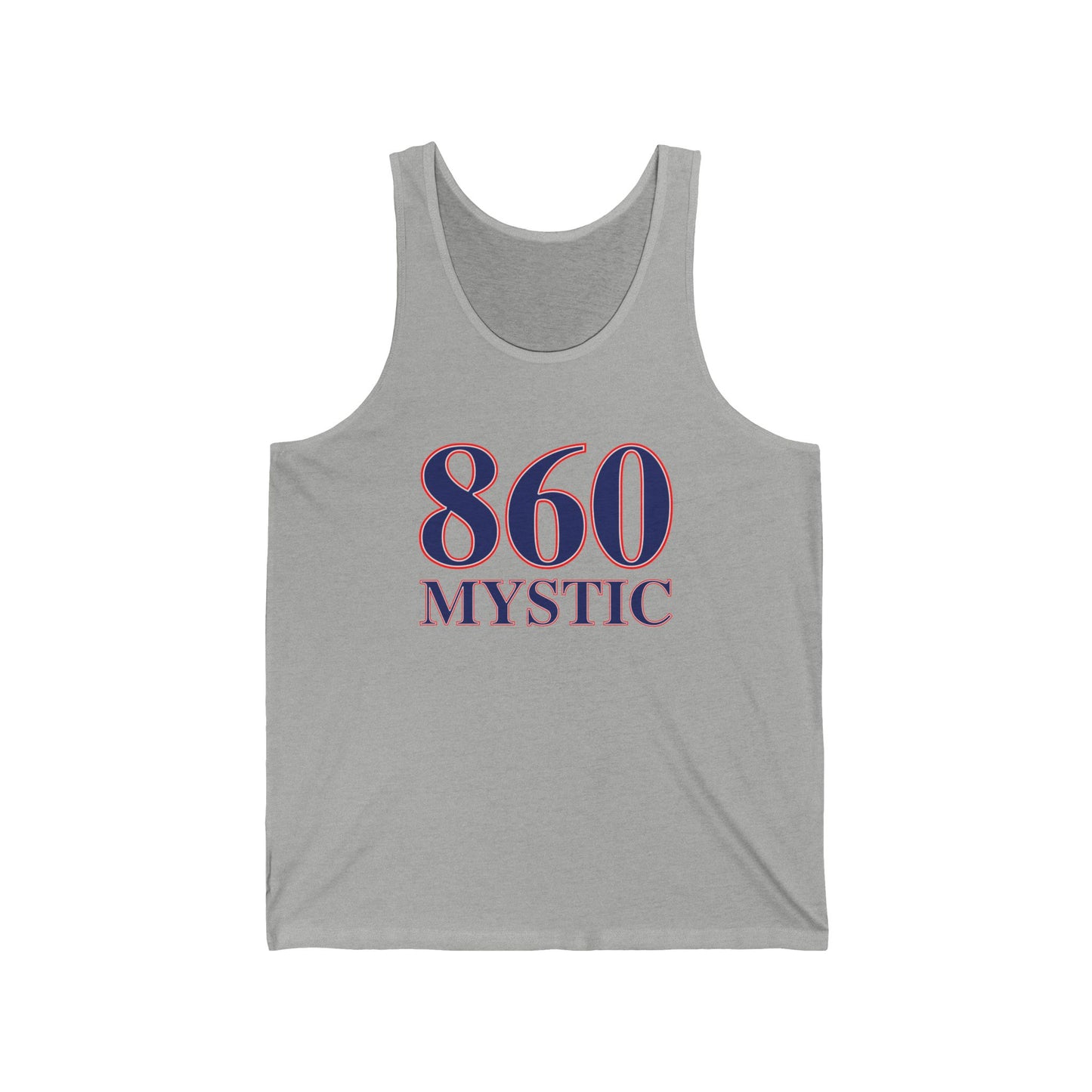 860 Mystic Red White & Blue Unisex Jersey Tank Top