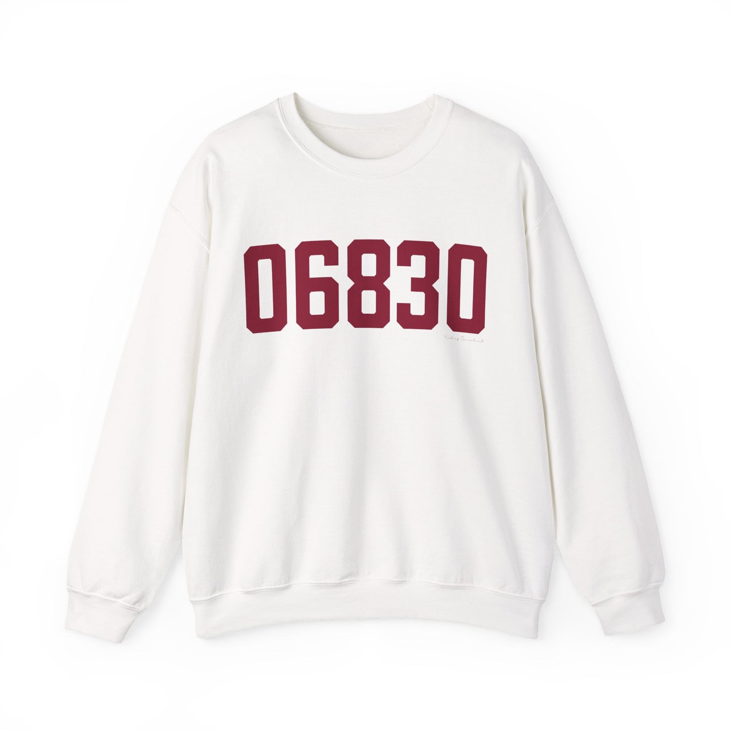 06830 - Greenwich Connecticut Zip Code Unisex Heavy Blend™ Crewneck Sweatshirt