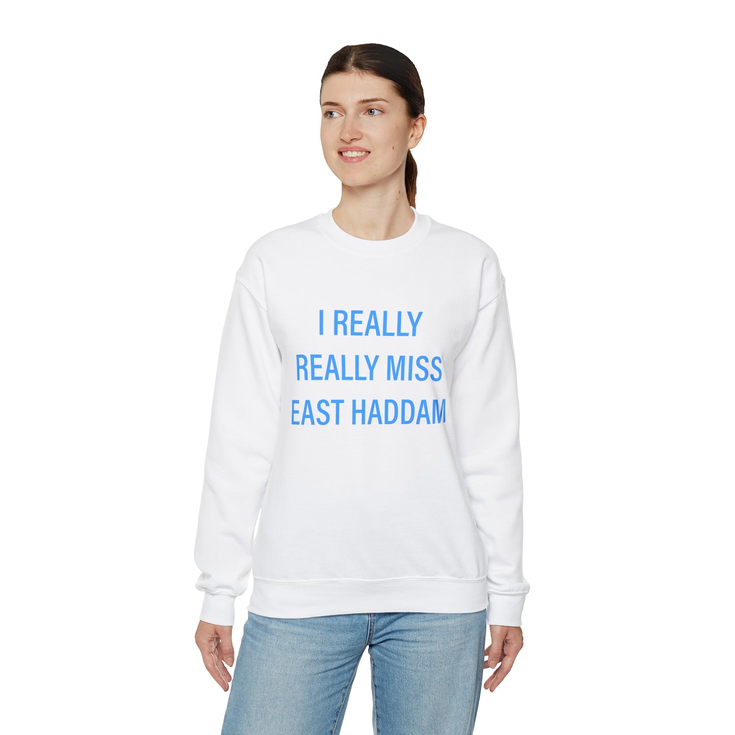 I Really Really Miss East Haddam Unisex Heavy Blend™ Crewneck Sweatshirt