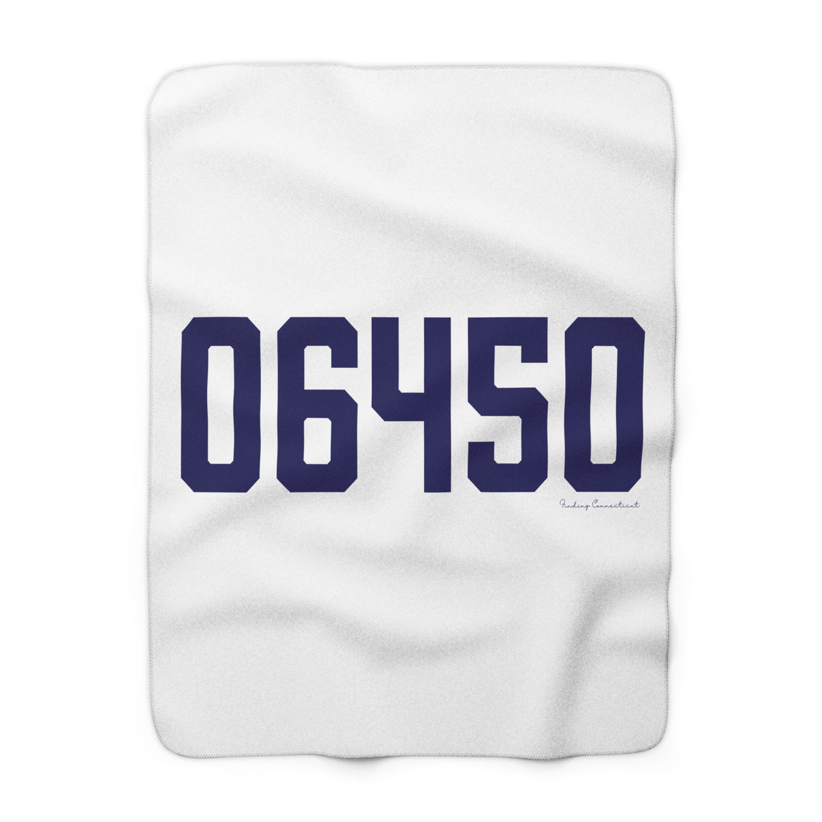 06450 Meriden Connecticut Zip Code Sherpa Fleece Blanket