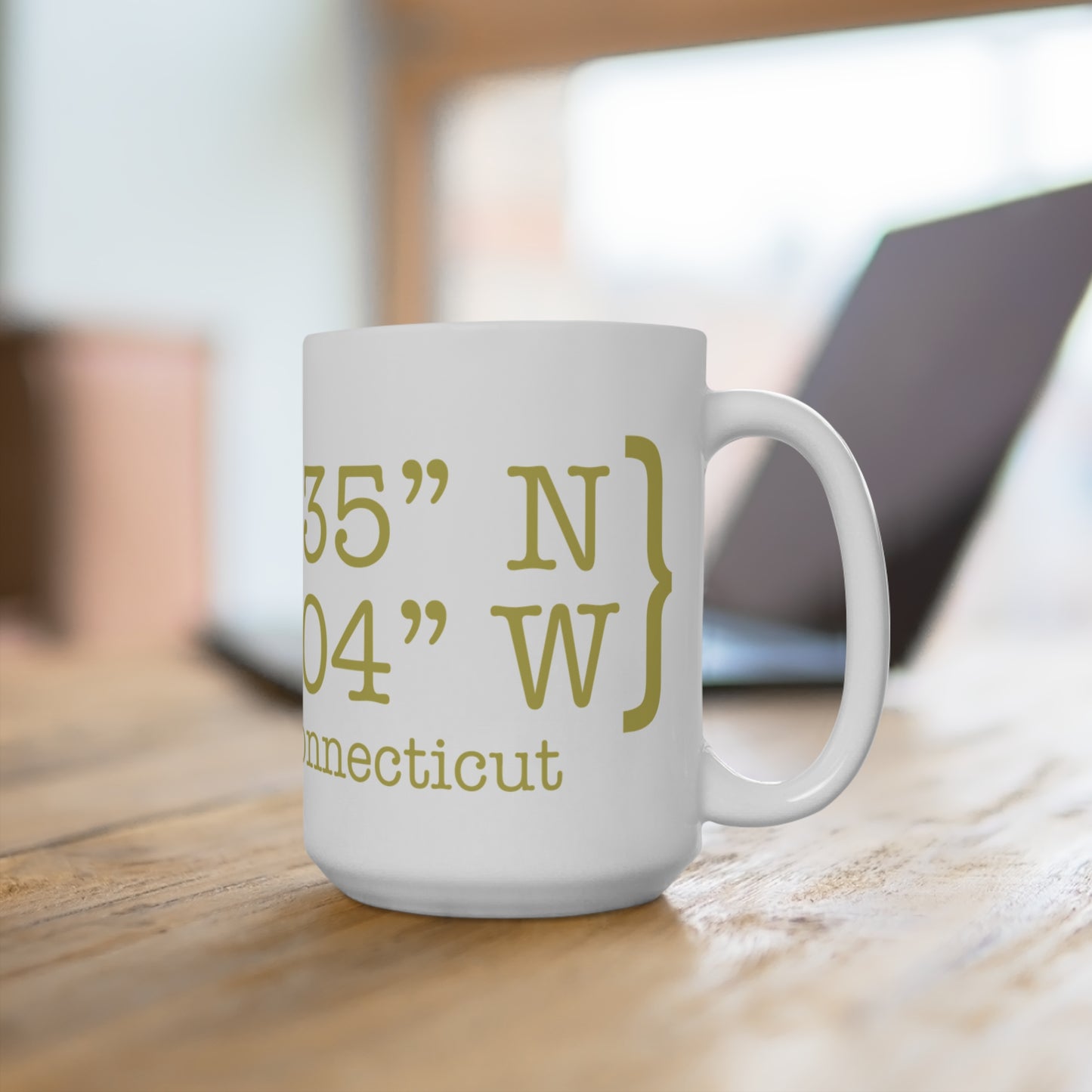Trumbull Coordinates Mug 15oz